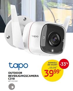 Tapo outdoor beveiligingscamera c310