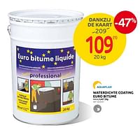 Waterdichte coating euro bitume-Aquaplan