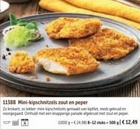 Mini-kipschnitzels zout en peper-Huismerk - Bofrost