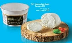 Mozzarella di bufala campana dop