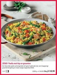 Paella met kip en groenten-Huismerk - Bofrost