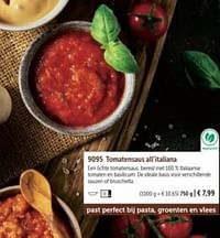 Tomatensaus all`italiana-Huismerk - Bofrost