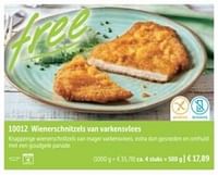 Wienerschnitzels van varkensvlees-Huismerk - Bofrost