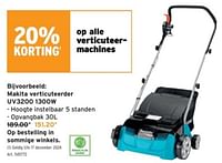 Makita verticuteerder uv3200 1300w-Makita