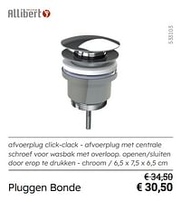 Pluggen bonde-Allibert