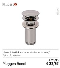 Pluggen bondi-Allibert