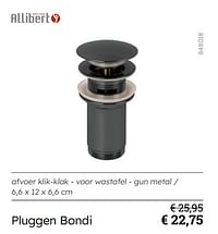 Pluggen bondi-Allibert