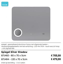 Spiegel silver shadow