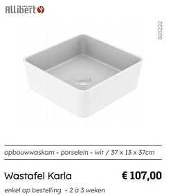 Wastafel karla