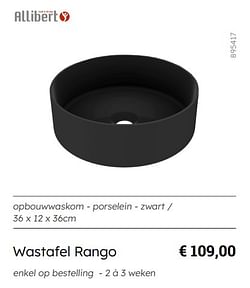 Wastafel rango