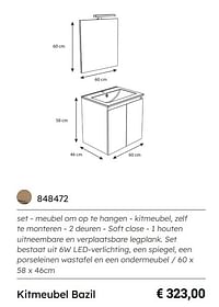 Kitmeubel bazil-Huismerk - Multi Bazar