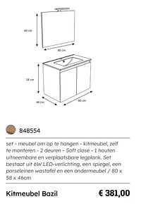 Kitmeubel bazil-Huismerk - Multi Bazar