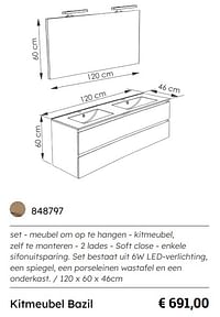 Kitmeubel bazil-Huismerk - Multi Bazar