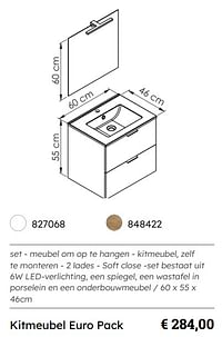 Kitmeubel euro pack-Huismerk - Multi Bazar