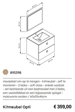 Kitmeubel opti