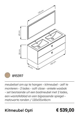 Kitmeubel opti