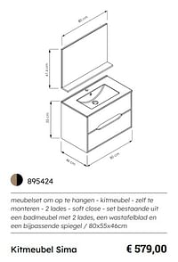 Kitmeubel sima-Huismerk - Multi Bazar