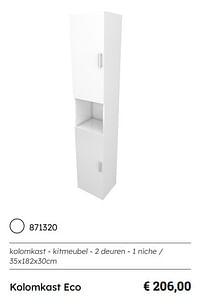 Kolomkast eco-Huismerk - Multi Bazar