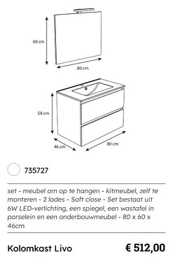 Kolomkast livo