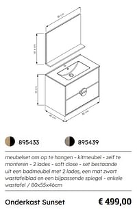 Onderkast sunset-Huismerk - Multi Bazar