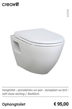 Ophangtoilet