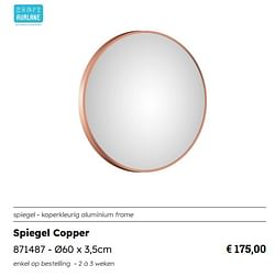 Spiegel copper