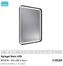 Spiegel dotz led