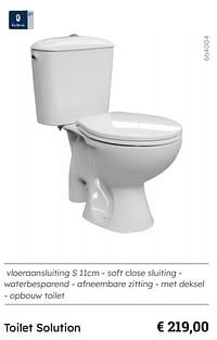 Toilet solution-Van Marcke