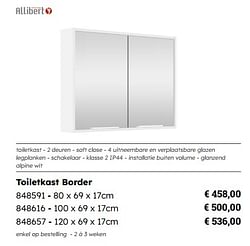 Toiletkast border