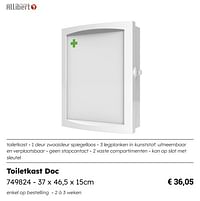 Toiletkast doc-Allibert