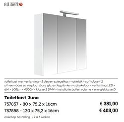 Toiletkast juno