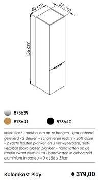 Kolomkast play-Allibert