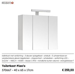 Toiletkast pian’o