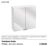 Toiletkast stella-Allibert