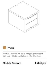 Module sorento-Allibert