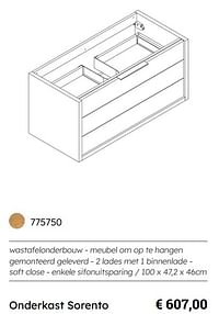 Onderkast sorento-Allibert