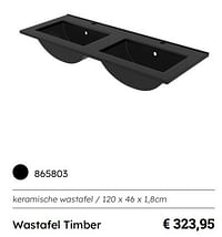 Wastafel timber-Aurlane