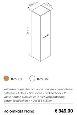 Kolomkast nano