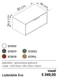 Ladenblok evo-Huismerk - Multi Bazar