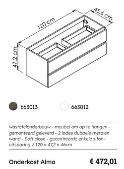 Onderkast alma