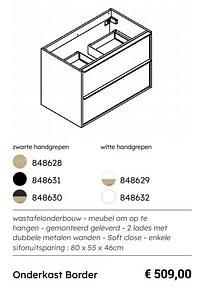 Onderkast border-Huismerk - Multi Bazar