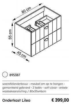 Onderkast lilea