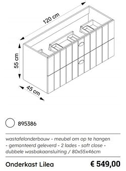 Onderkast lilea