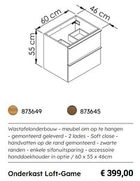 Onderkast loft-game-Huismerk - Multi Bazar