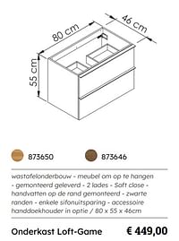 Onderkast loft-game-Huismerk - Multi Bazar