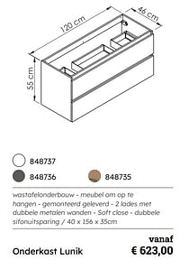 Onderkast lunik-Huismerk - Multi Bazar