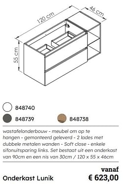 Onderkast lunik