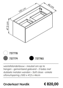 Onderkast nordik