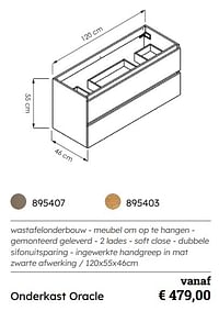 Onderkast oracle-Huismerk - Multi Bazar