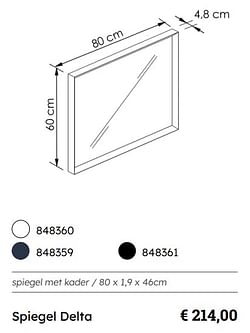 Spiegel delta